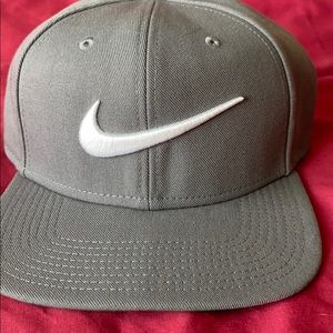 Grey Nike Snap back